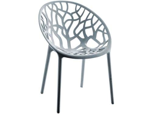 CLP Hope stapelbare Tuinstoel - Weerbestendig & UV-bestendig - Kunststof