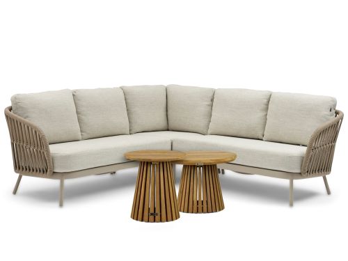 Coco Elara/Fungo 45/55 cm hoek loungeset 5-delig