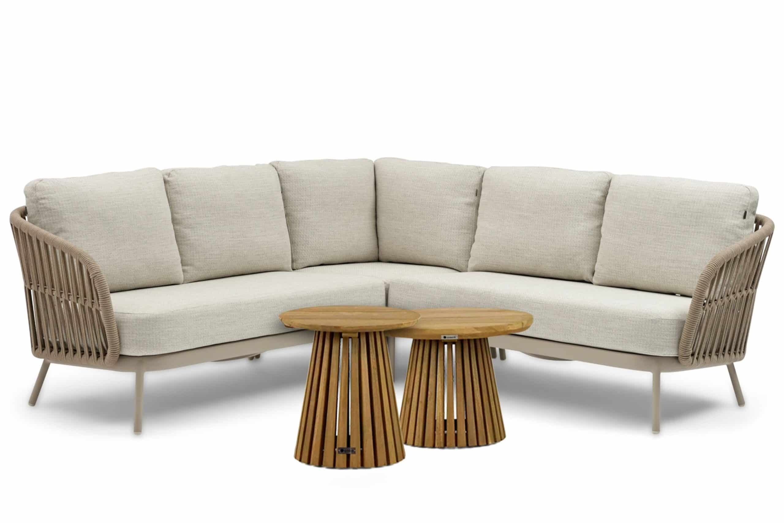 coco elara/fungo 45/55 cm hoek loungeset 5 delig