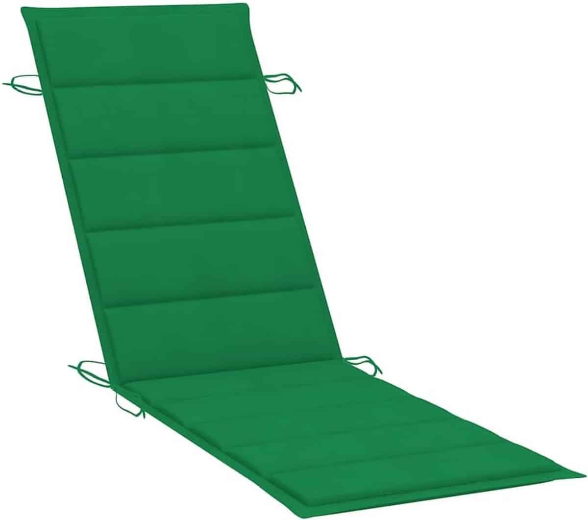 comfortabel ligbed met uitschuifbaar tafeltje acaciahout