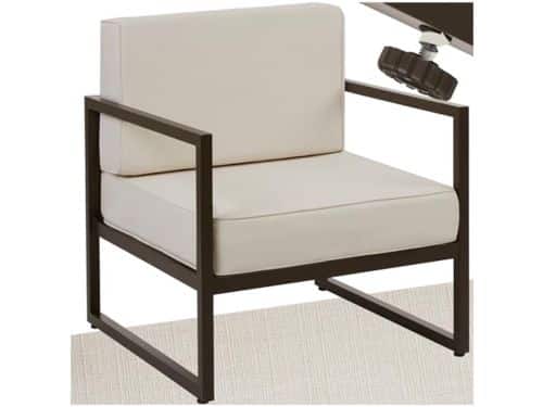 Comfortabele Lounge Fauteuil voor de Tuin met Dikke Kussens en