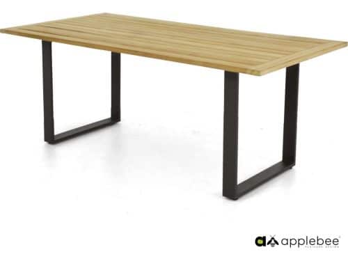 Condor dining table 190x90x75, top SVLK teak Natural