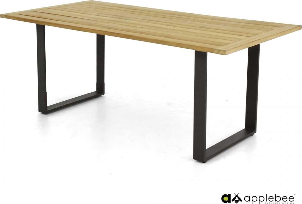 condor dining table 190x90x75, top svlk teak natural