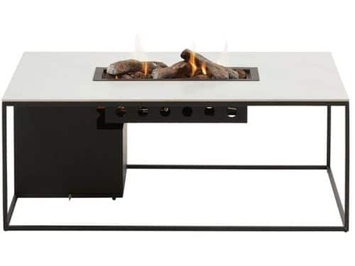 Cosi Cosidesign Line Vuurtafel Black Frame / White Marble Look