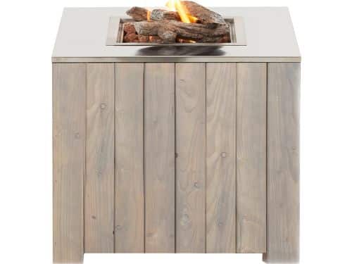 Cosicube 70 Grey wash - Vuurtafel