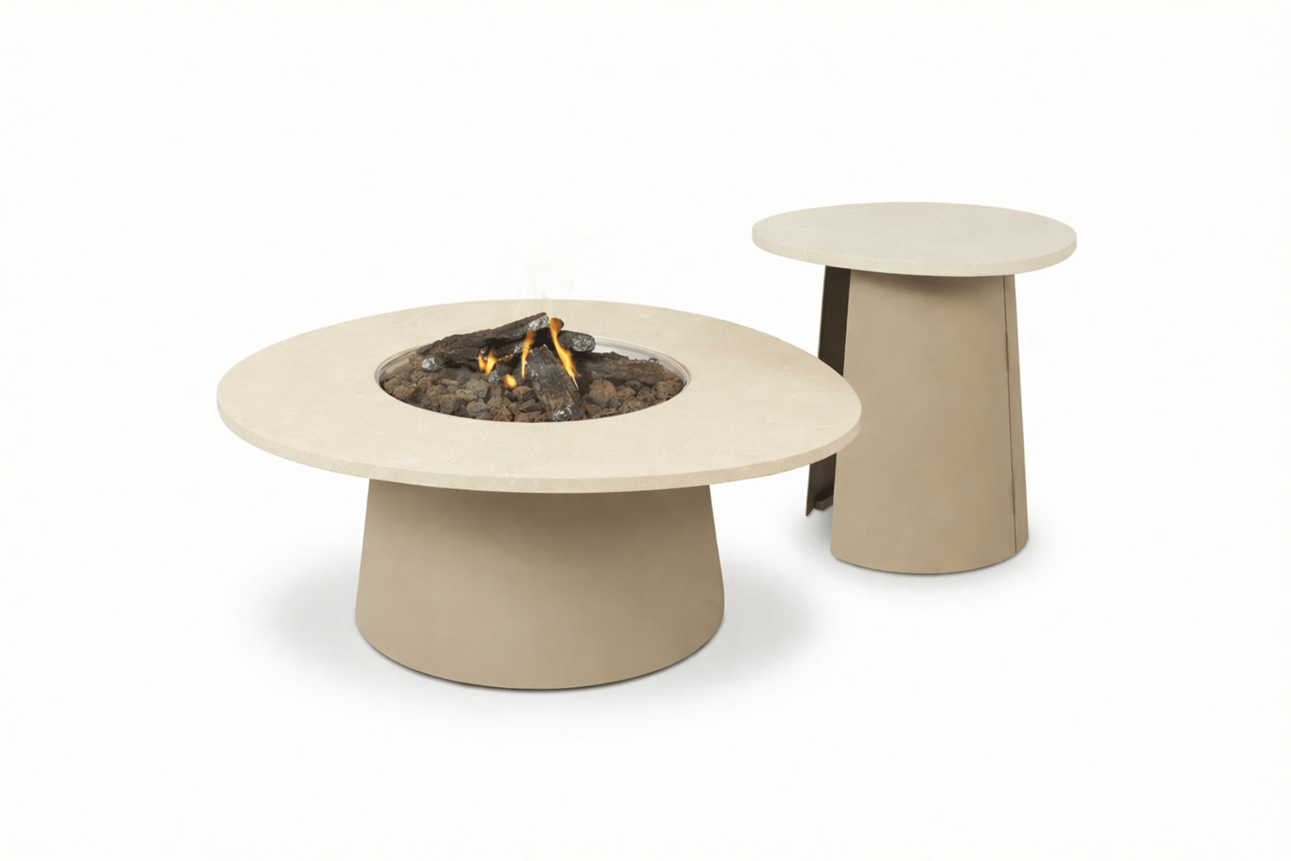 cosidune met bijzettafel