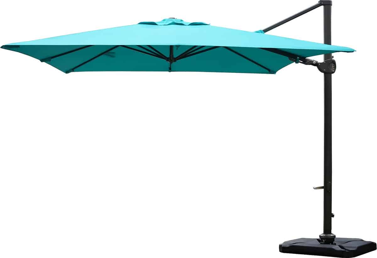 cosmo casa catering zweefparasol draaibaar polyester/aluminium 31kg