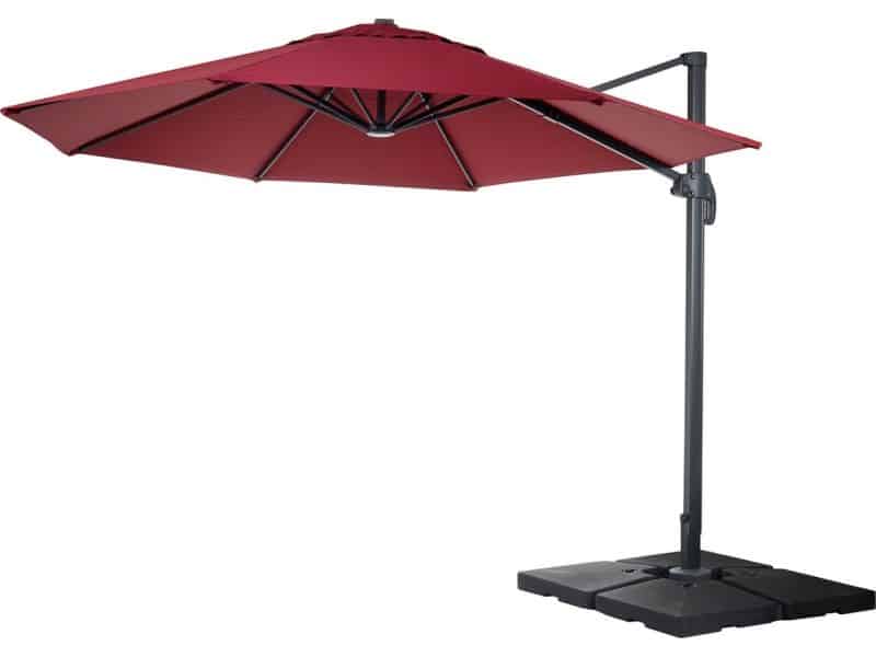 Cosmo Casa Catering Zweefparasol - Parasol - Polyester - Aluminium/Staal