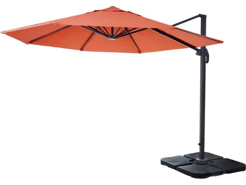 Cosmo Casa Catering Zweefparasol - Parasol - Polyester - Aluminium/Staal