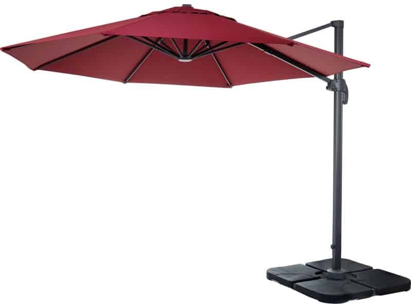 Cosmo Casa Catering Zweefparasol - Parasol - Polyester - Aluminium/Staal