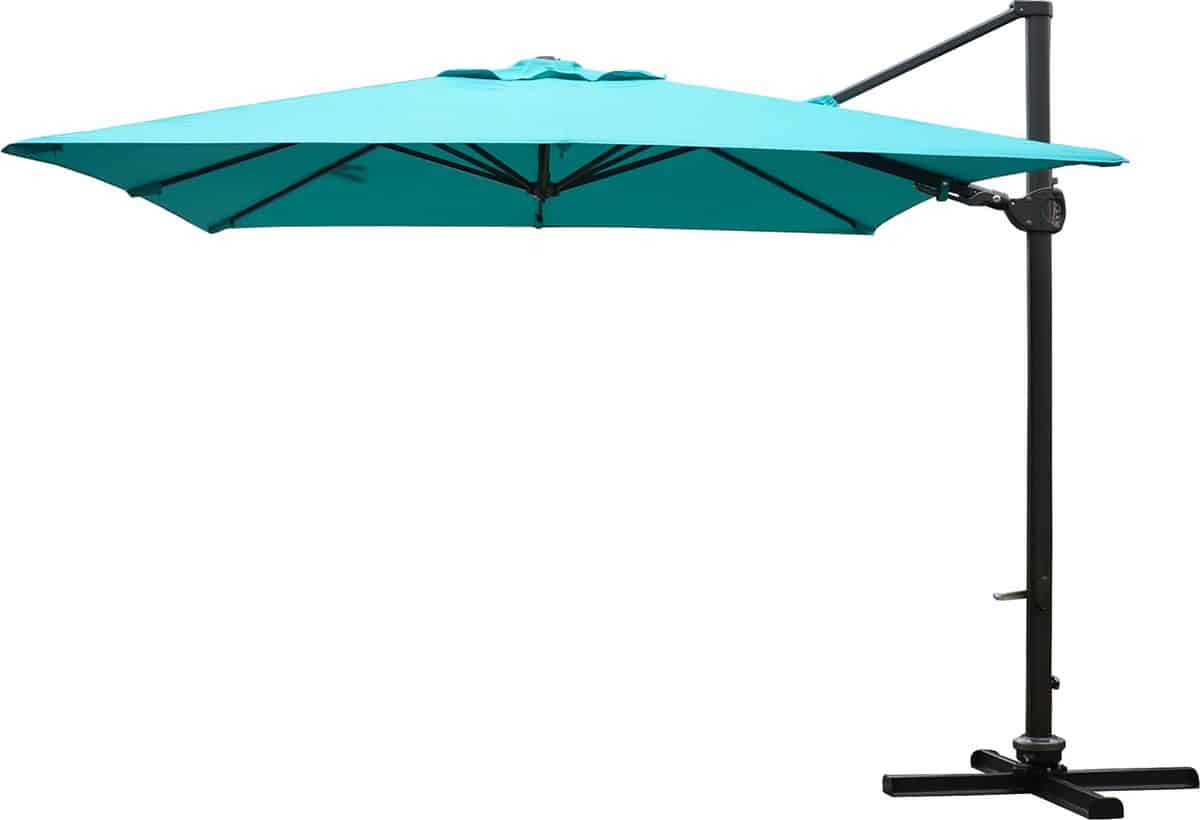cosmo casa catering zweefparasol zwenkbaar polyester/aluminium 31kg