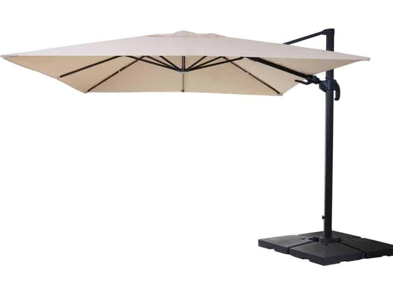 Cosmo Casa Gastronomie parasol - 3x4m (Ø5m) draaibaar - Polyester