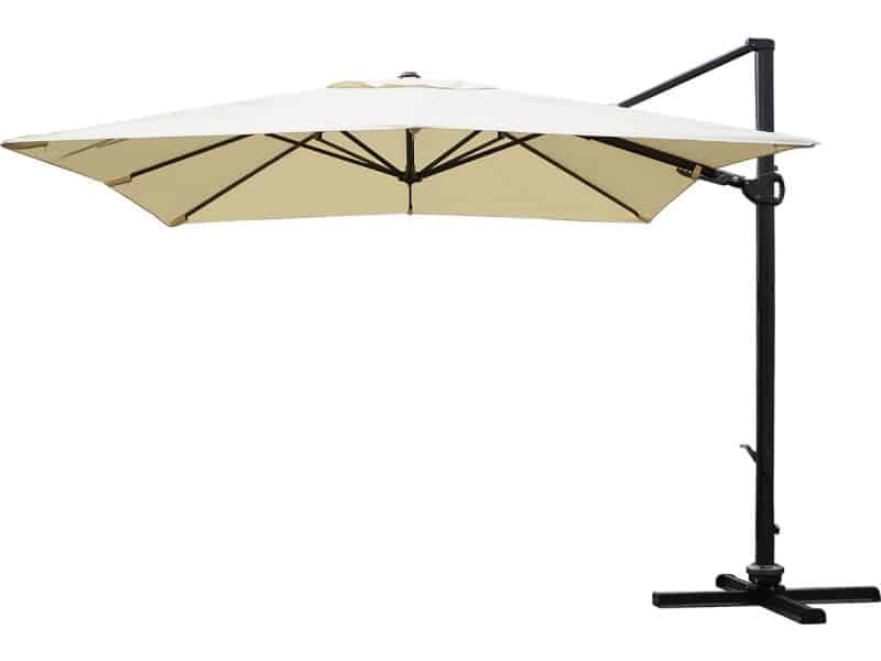 Cosmo Casa Restaurant Zweefparasol - Draaibaar - Polyester/Aluminium - 31kg