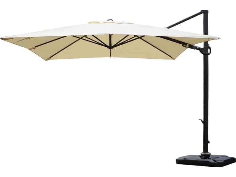 Cosmo Casa Restaurant Zweefparasol - Draaibaar - Polyester/Aluminium - 31kg