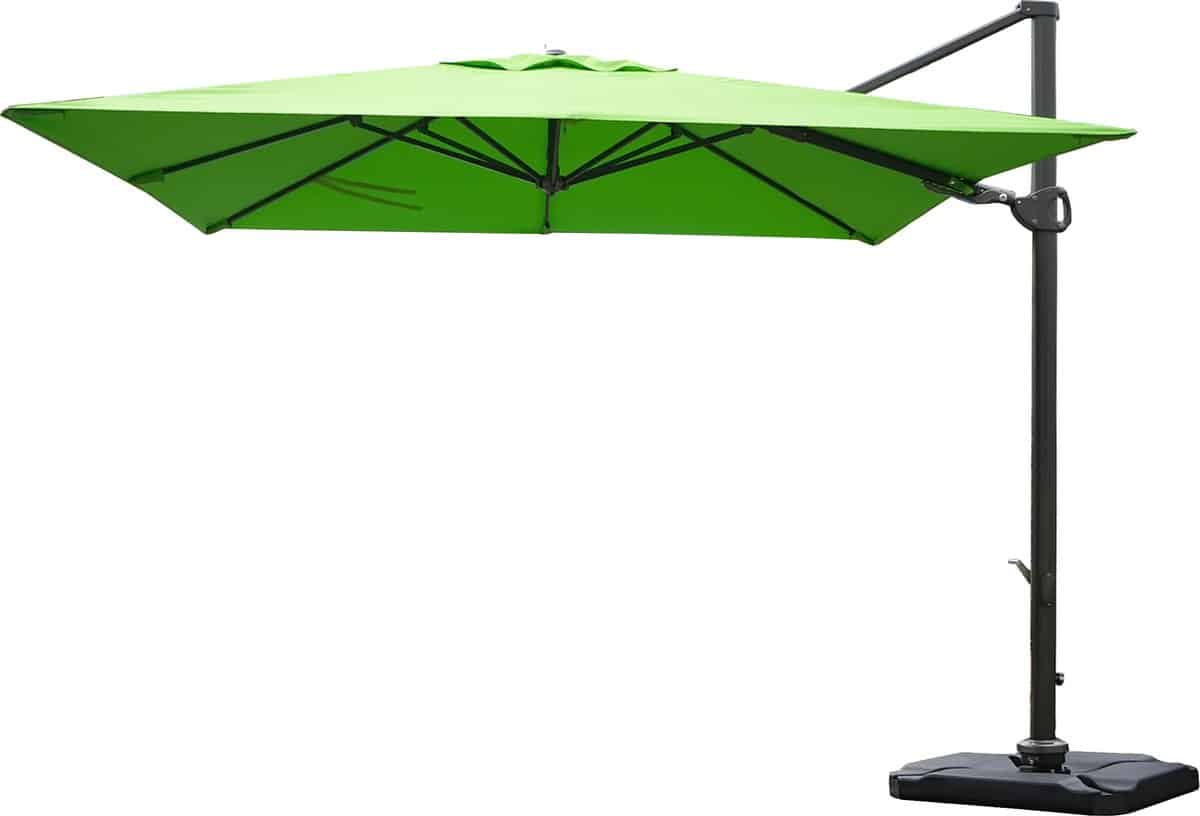 cosmo casa restaurant zweefparasol zwenkbaar polyester/aluminium 31kg