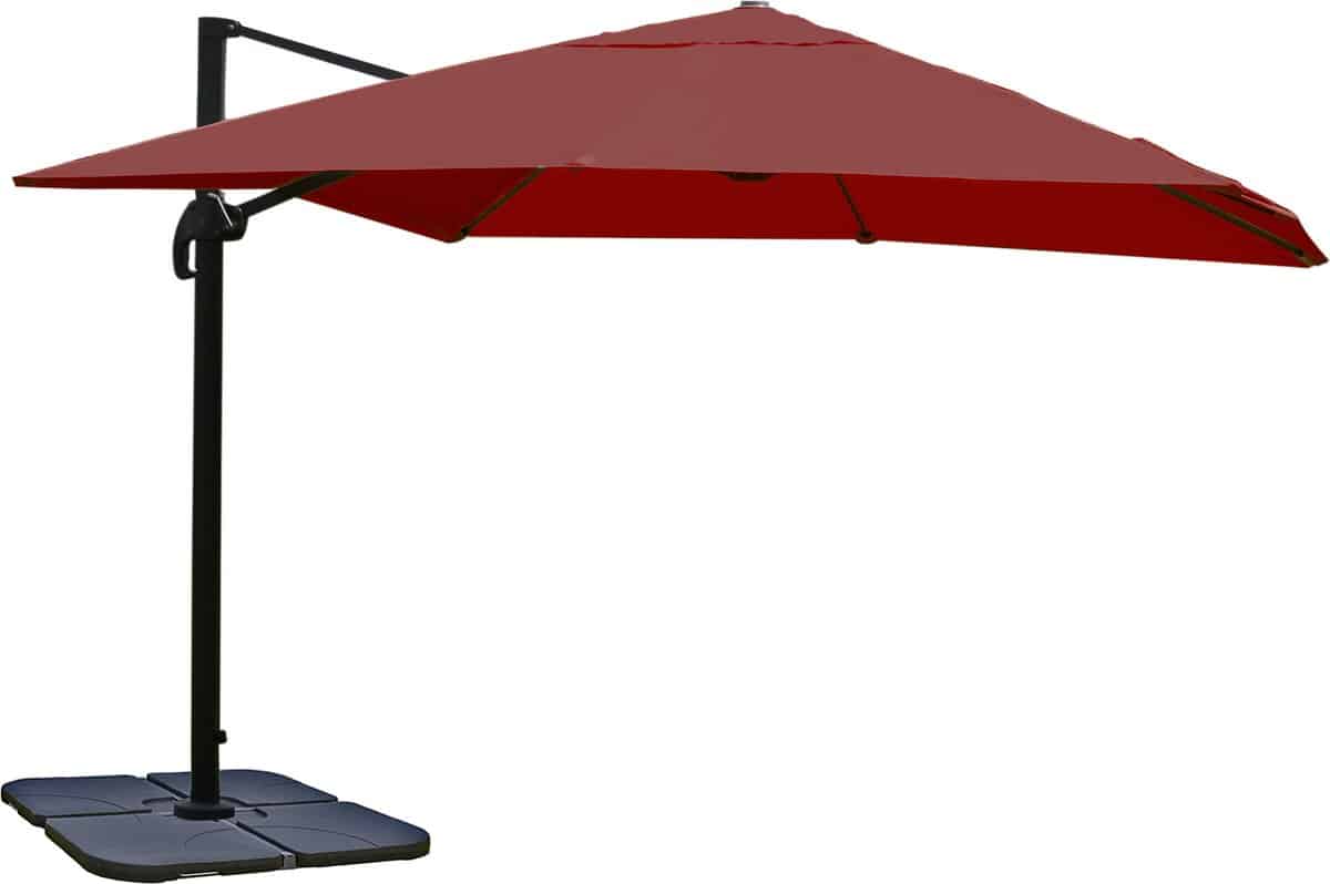 cosmo casa zweefparasol catering parasol polyester/aluminium 23kg