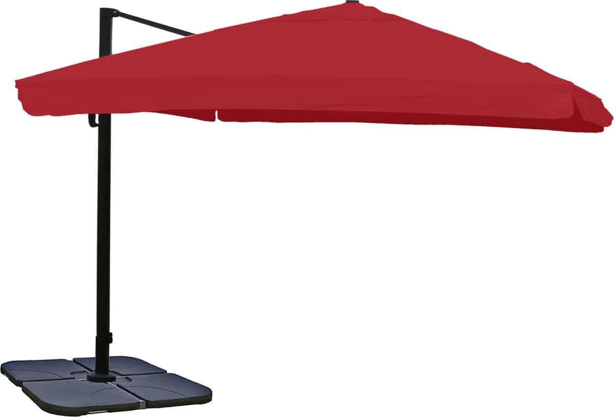 cosmo casa zweefparasol cateringparasol polyester aluminium/staal
