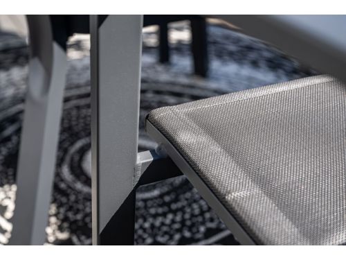 Cosmo dining fauteuil - rope natural - gevuld textileen