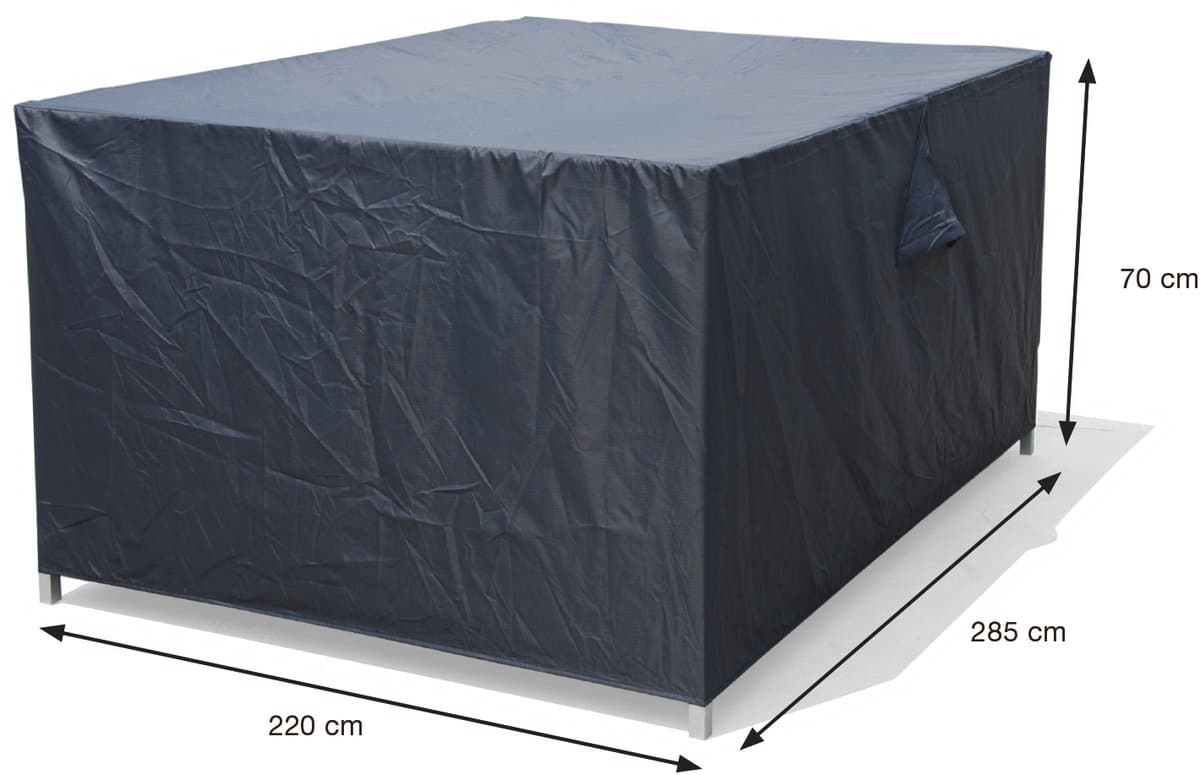 coverit loungeset beschermhoes 285x220xh70 cm