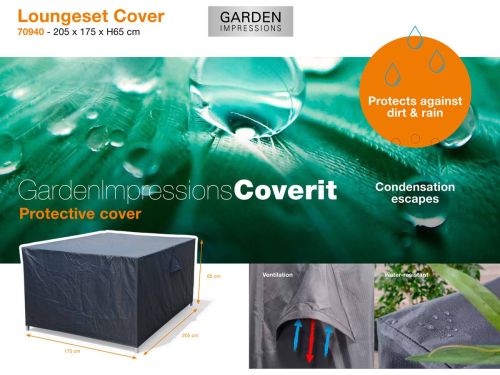 Coverit loungeset hoes - 205x175xH65 cm