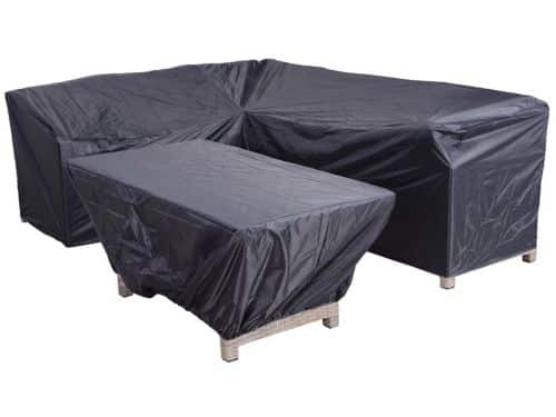 Coverit voor lounge-diningset links - 210/270x85xH90 en 165x95xH70