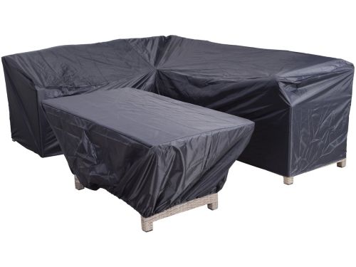 Coverit voor lounge-diningset rechts - 270/210x85xH90 en 165x95xH70 cm