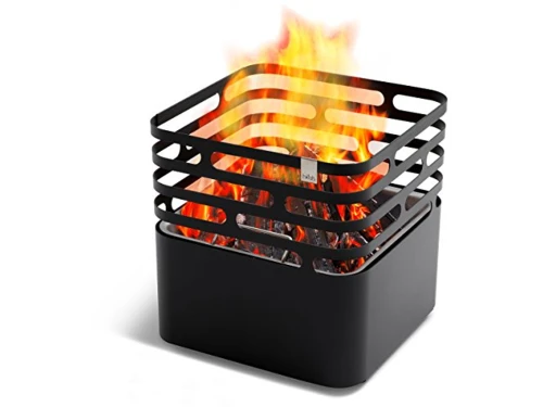CUBE Vuurplaats - Multifunctioneel als vuurkorf, grill, kruk en tafel
