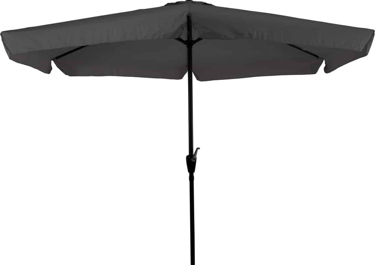 cuhoc parasol met volanten grijze parasol parasol stokparasol