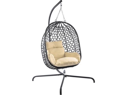 DailySupplies® Egg Hangstoel met Standaard - Chair Buiten - tot