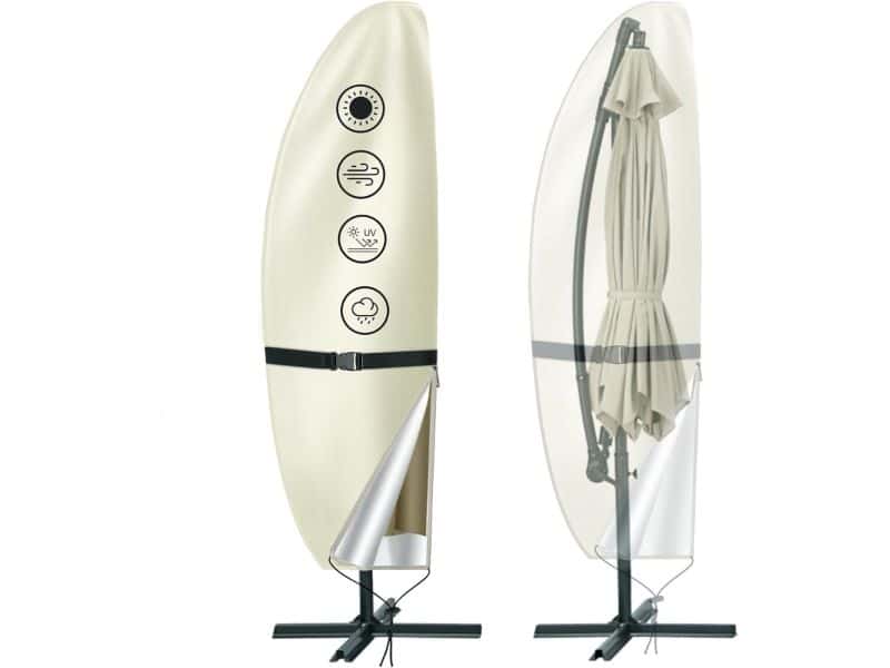 DailySupplies® Parasolhoes voor Zweefparasol - Parasol hoes Staande Parasol