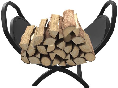 Decoratieve Zware Vouwbare Brandhoutrek voor Open Haard - 17 inch