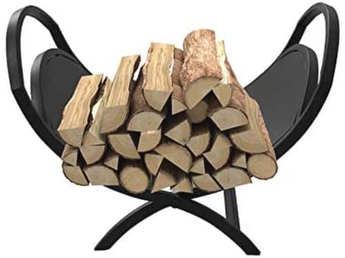 Decoratieve Zware Vouwbare Brandhoutrek voor Open Haard - 17 inch