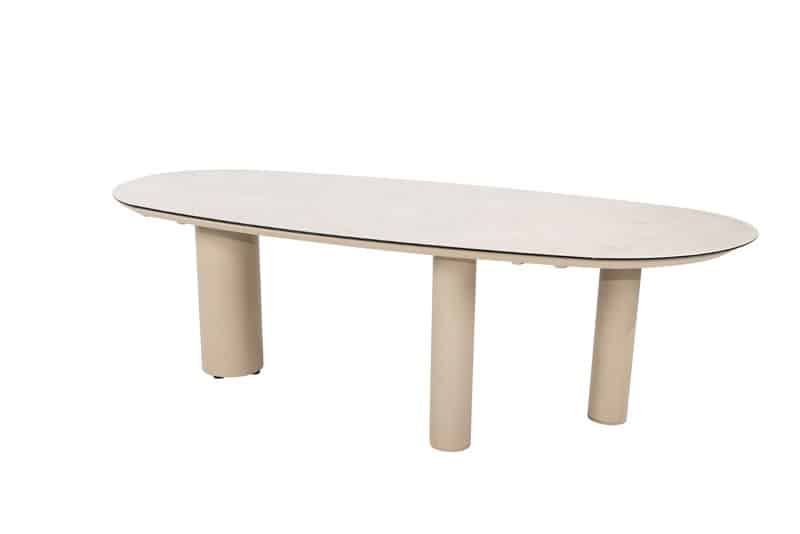 denia dining tafel latte printed keramiek 240×105 cm taste taste