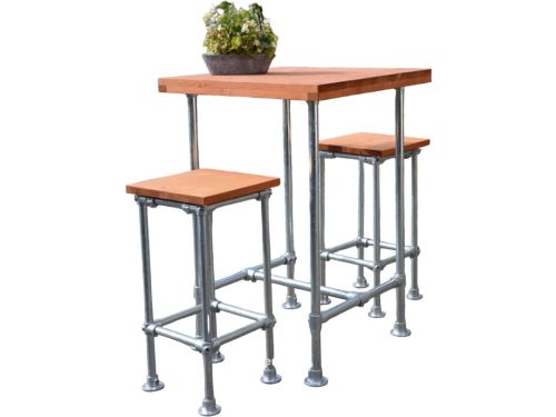 Design85 Bartafel Buiten Roos 78 cm x 78 cm Tuintafel