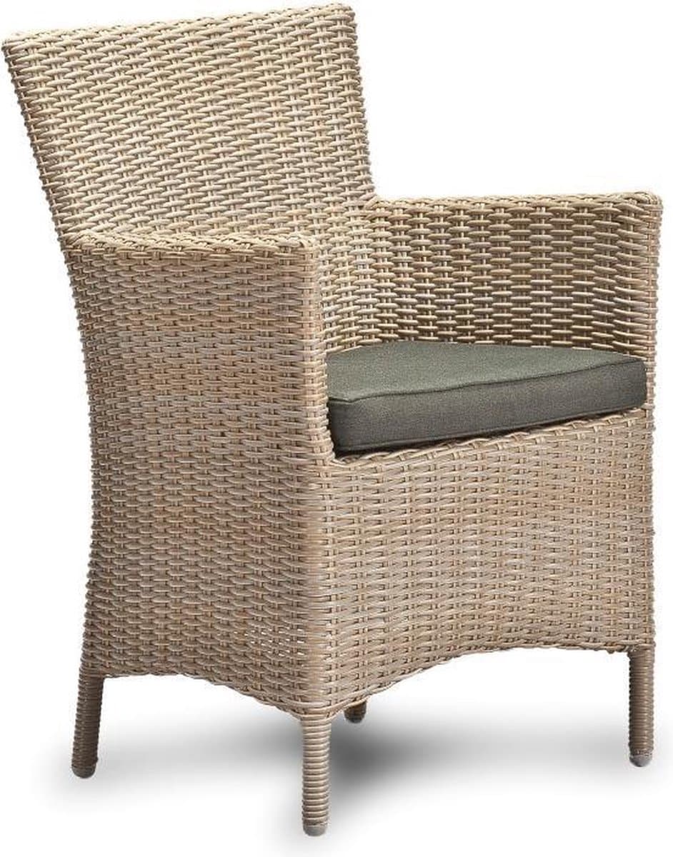 diana dining stoel incl handgreep wicker hm15 off white