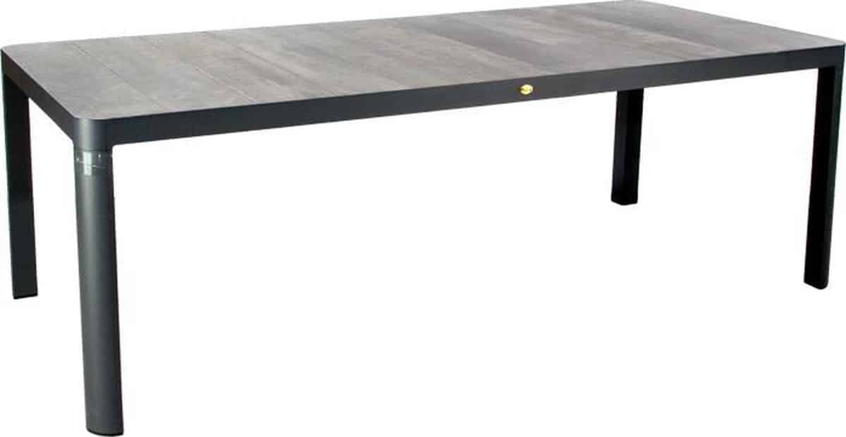 dining tafel wakefield 220 midnight grey
