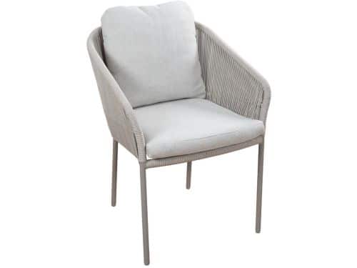 Dining tuinstoel Alezio | Beige/Camel | Rope