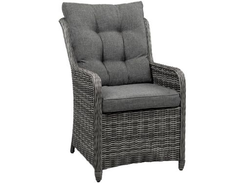 Dining tuinstoel Dublin | Ash Grey | Wicker
