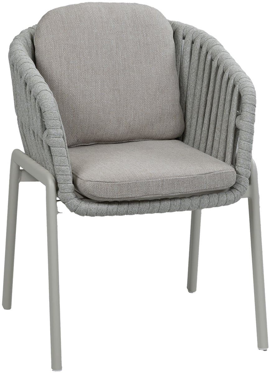 dining tuinstoel porto | naturel & cream