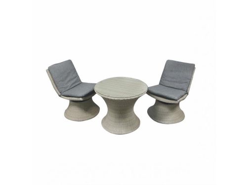 Diningset Miramar mix beige