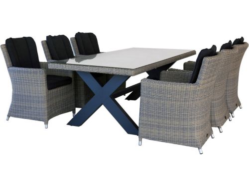 Diningset San Vito Tuscany Taupe