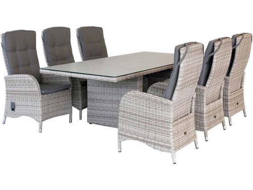 Diningset santa maria honeydew beige