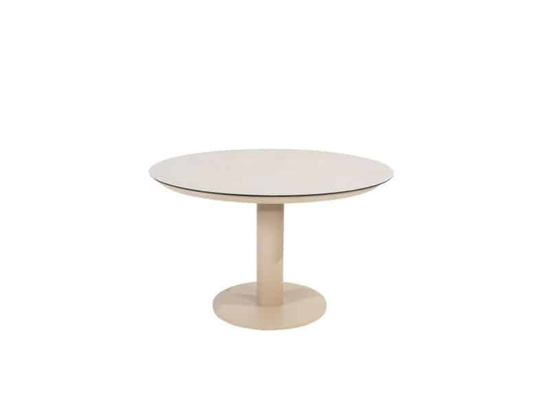 Diningtafel Sarah 120 75 Latte 4SO Printed Keramiek Tafel Buiten Tuintafel 4 Seasons Outdoor