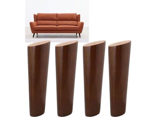 DIY Kantelbare Metalen Meubelpoten - bartafel steunpoten - set van