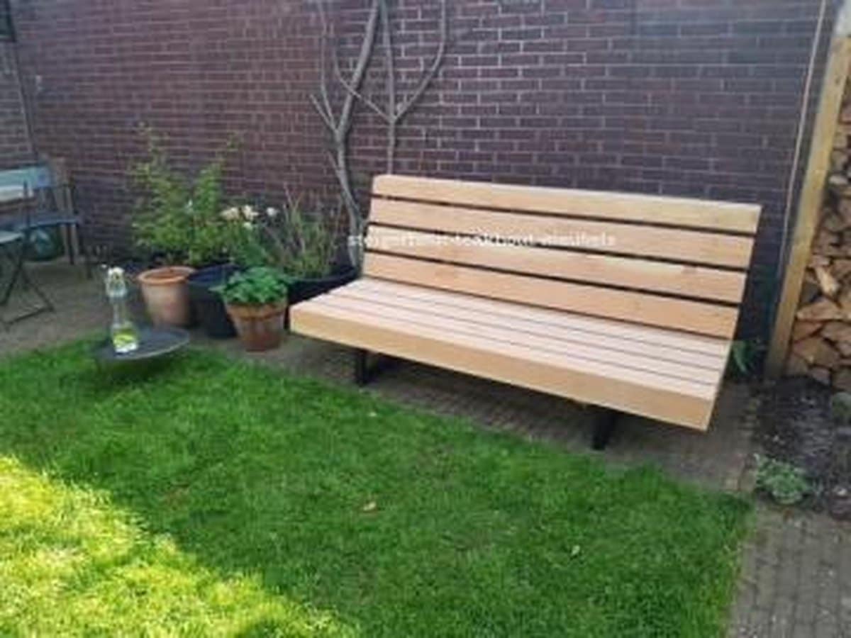 douglashout balken loungebank 200 m lang x 60