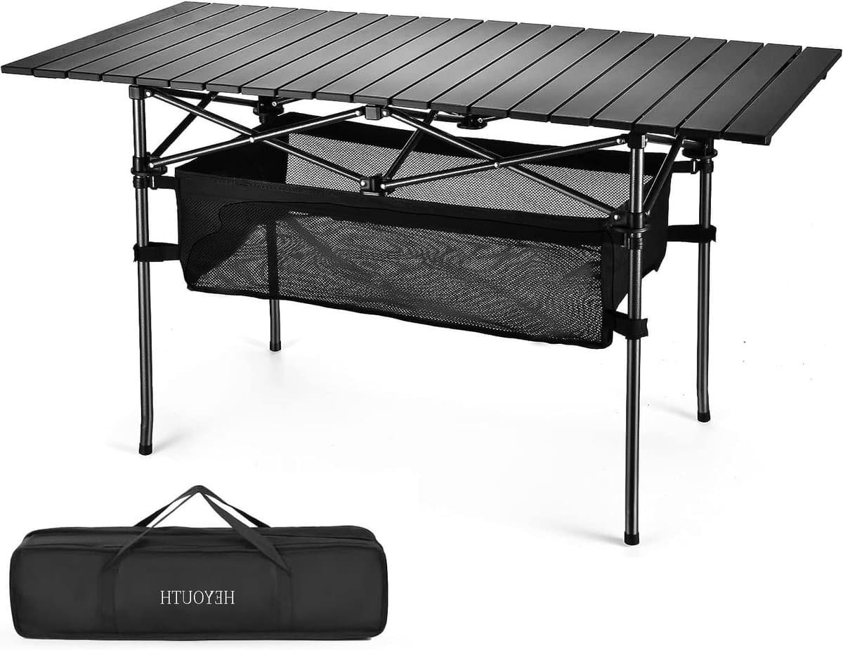 draagbare klaptafel ruimtebesparend en licht 1 stuk