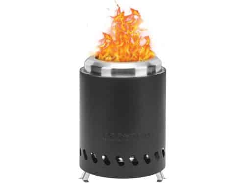 Draagbare Mini Buitenkachel: 5,5 Inch Roestvrijstalen Tafelvuurkorf met Laag Rookverbranding