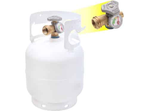 Draagbare Propaantank 5lb (2,3kg) met Respectievelijk Drukindicator voor BBQ