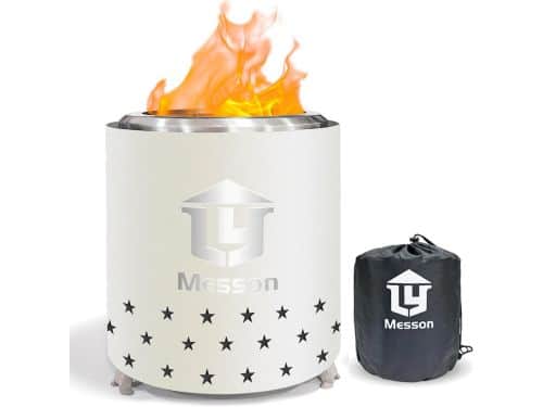 Draagbare Tafelblad Vuurplaats van Roestvrij Staal voor Binnen en Buiten