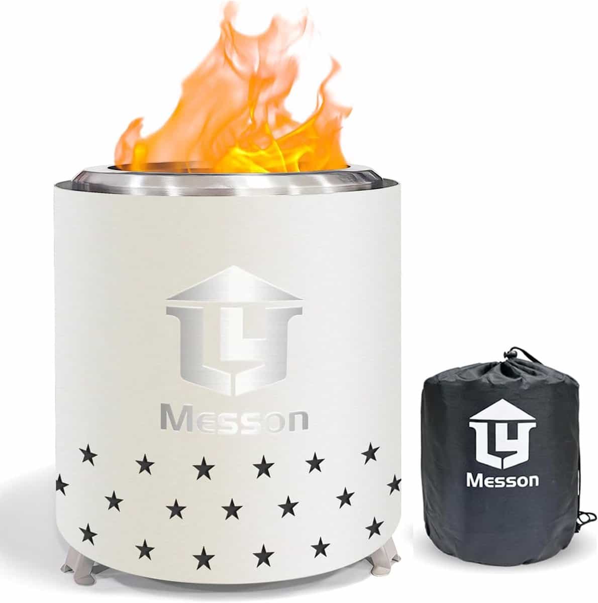 draagbare tafelblad vuurplaats van roestvrij staal voor binnen en buiten